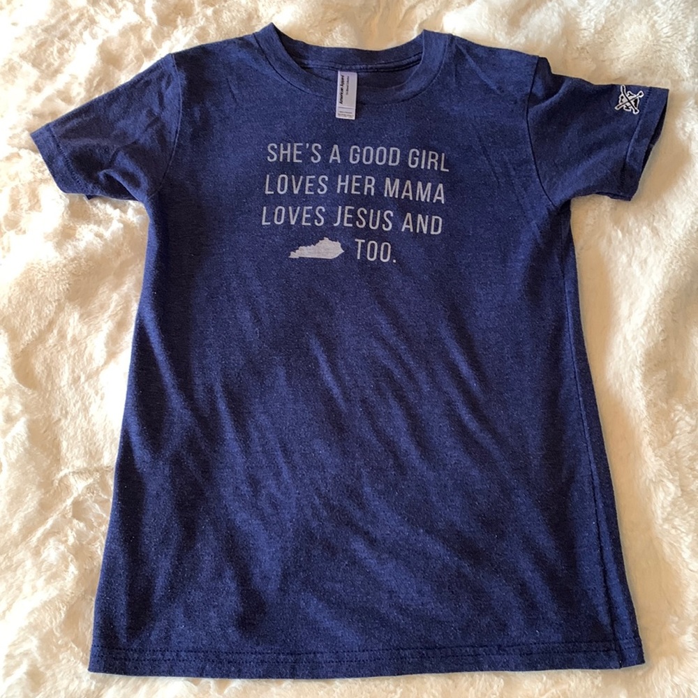 Blue t shirt